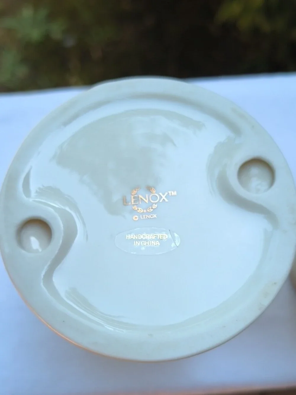 Lenox Porcelain Bowls with Certified Gold Trim / Candle Stick Holder Formal Set